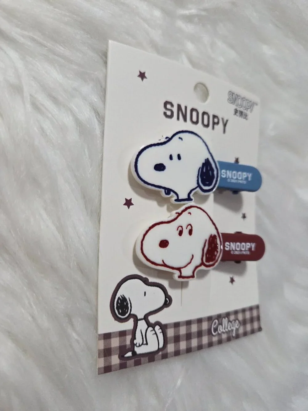 Peanuts Snoopy Hair Barrettes